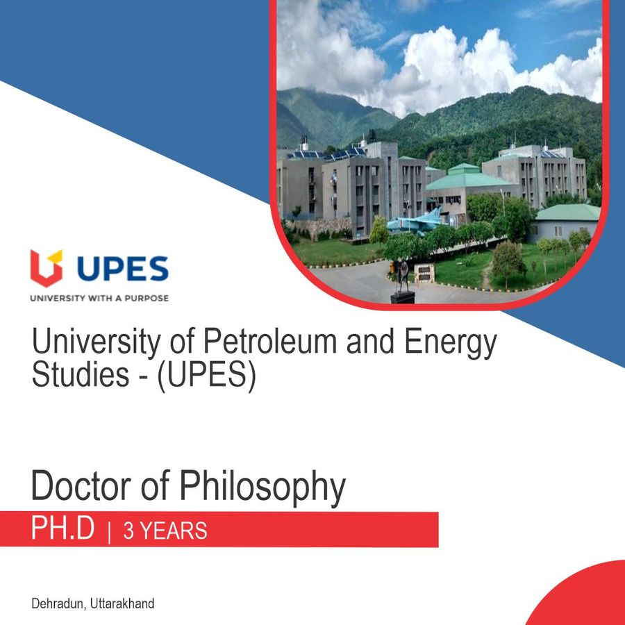 University of Petroleum And Energy Studies (Upes)